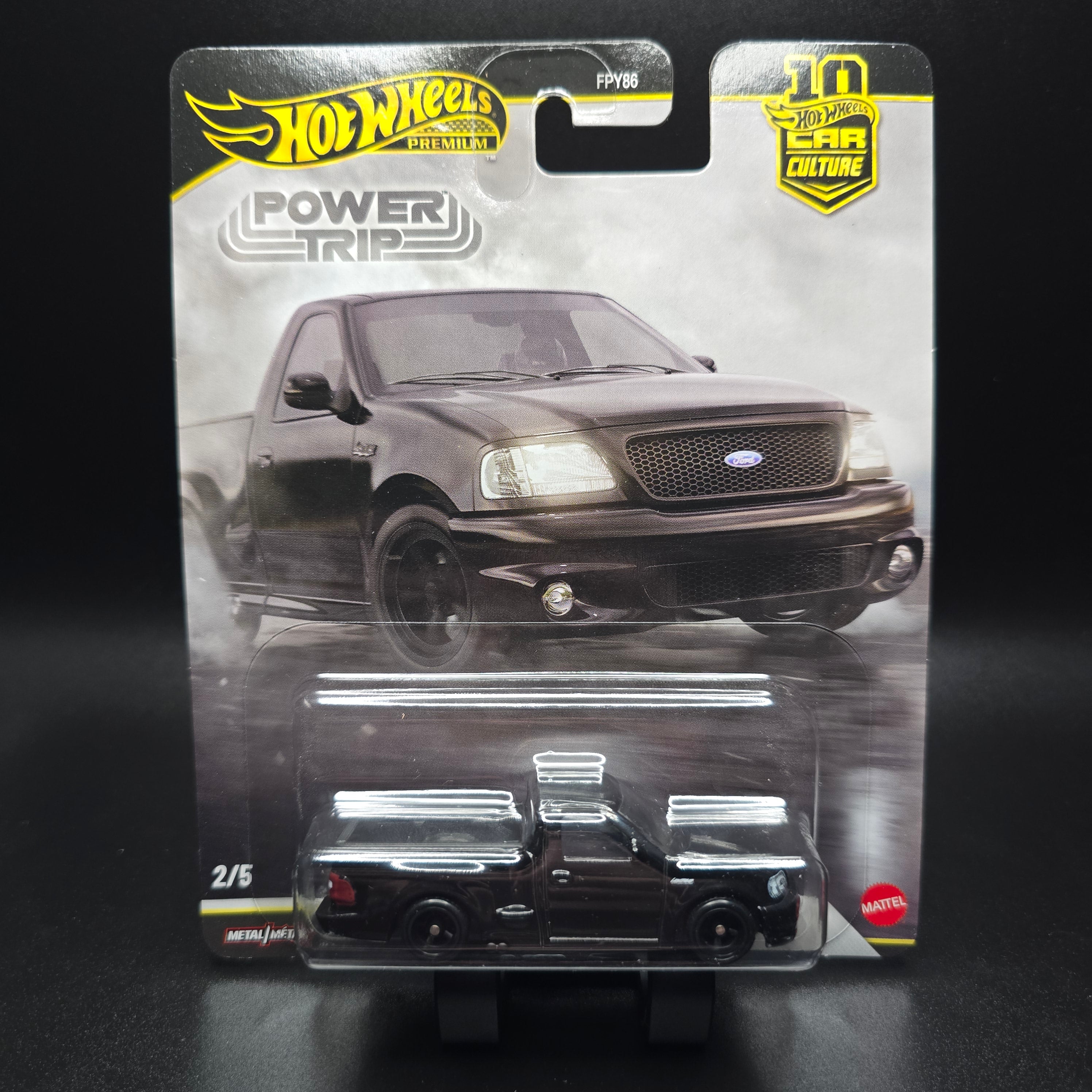 Hot Wheels Power Trip 99 Ford F-150 SVT Lightning Premium Car