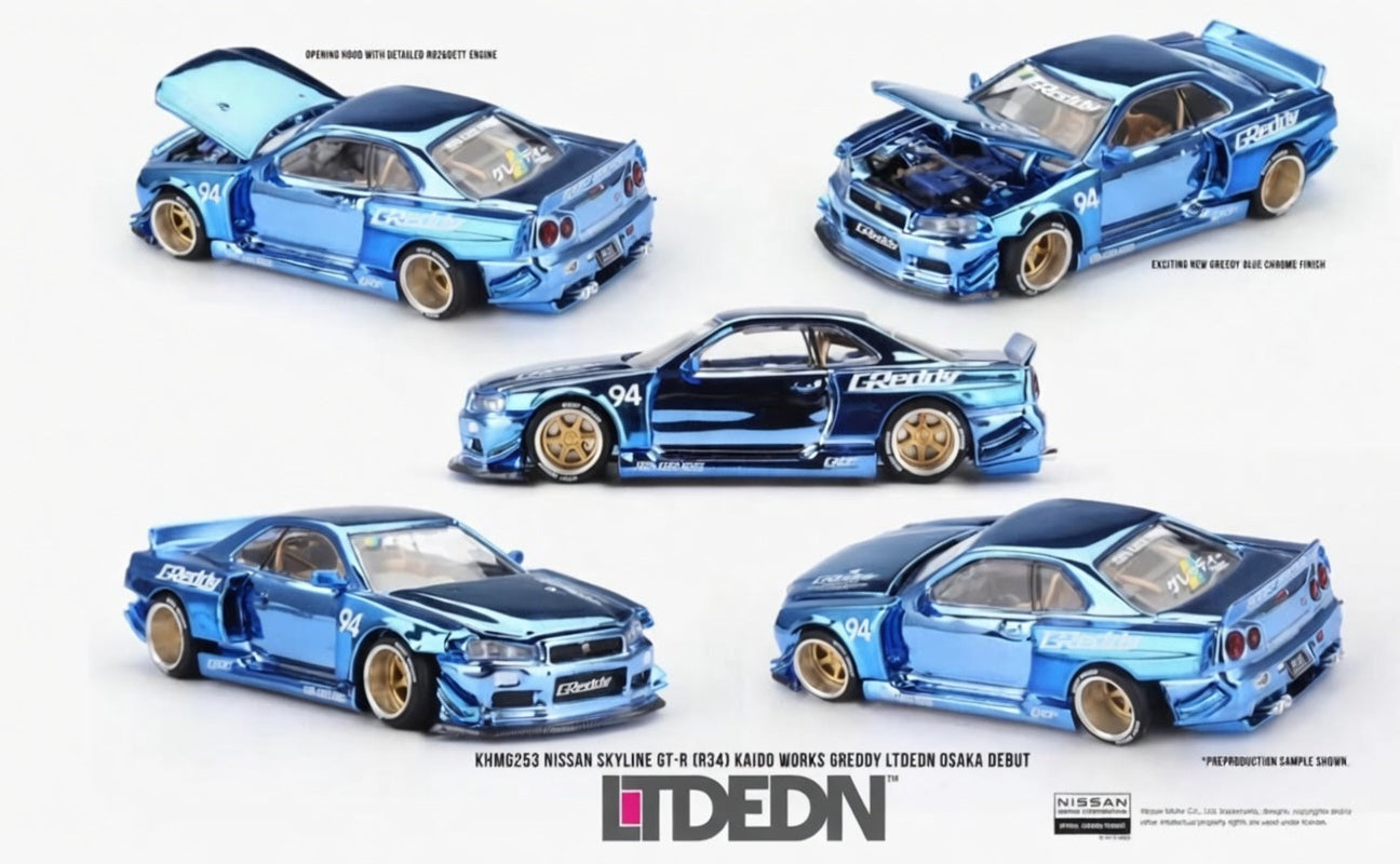 Kaido House LTDEDN Greddy Nissan Skyline GT-R R34 Osaka – Foundry