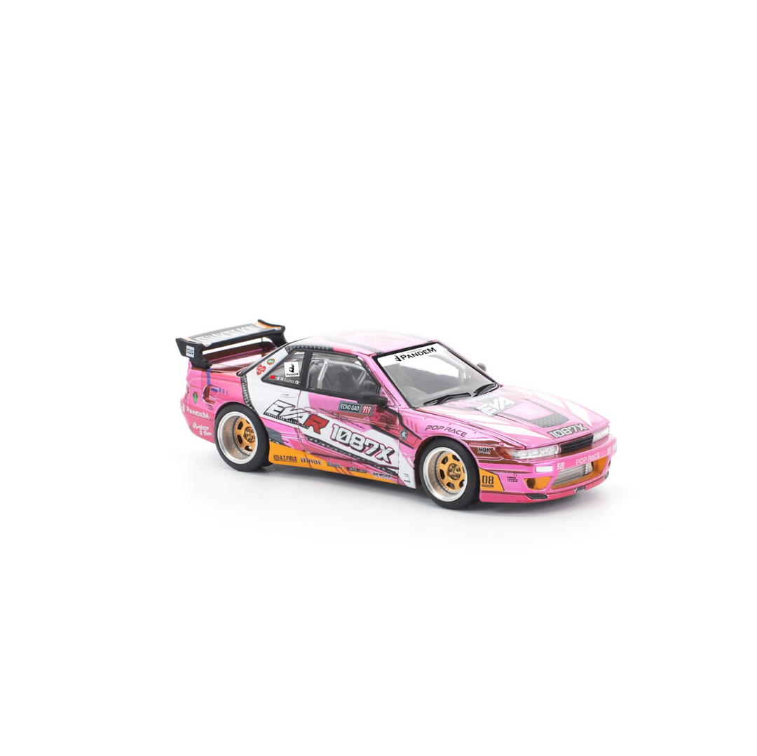 POP RACE 1:64 PANDEM SILVIA S13 EVA RT PRODUCTION MODEL CUSTOM TYPE-08 x 1087X PR640241