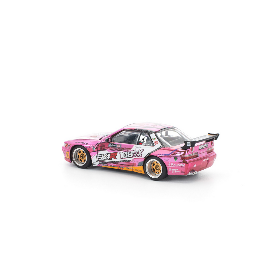 POP RACE 1:64 PANDEM SILVIA S13 EVA RT PRODUCTION MODEL CUSTOM TYPE-08 x 1087X PR640241