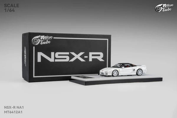 Micro Turbo - 1/64 Custom NSX-R - Metallic White