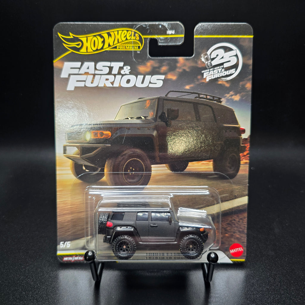 Hot Wheels 25 Years of Fast and Furious Toyota FJ Cruiser Premium