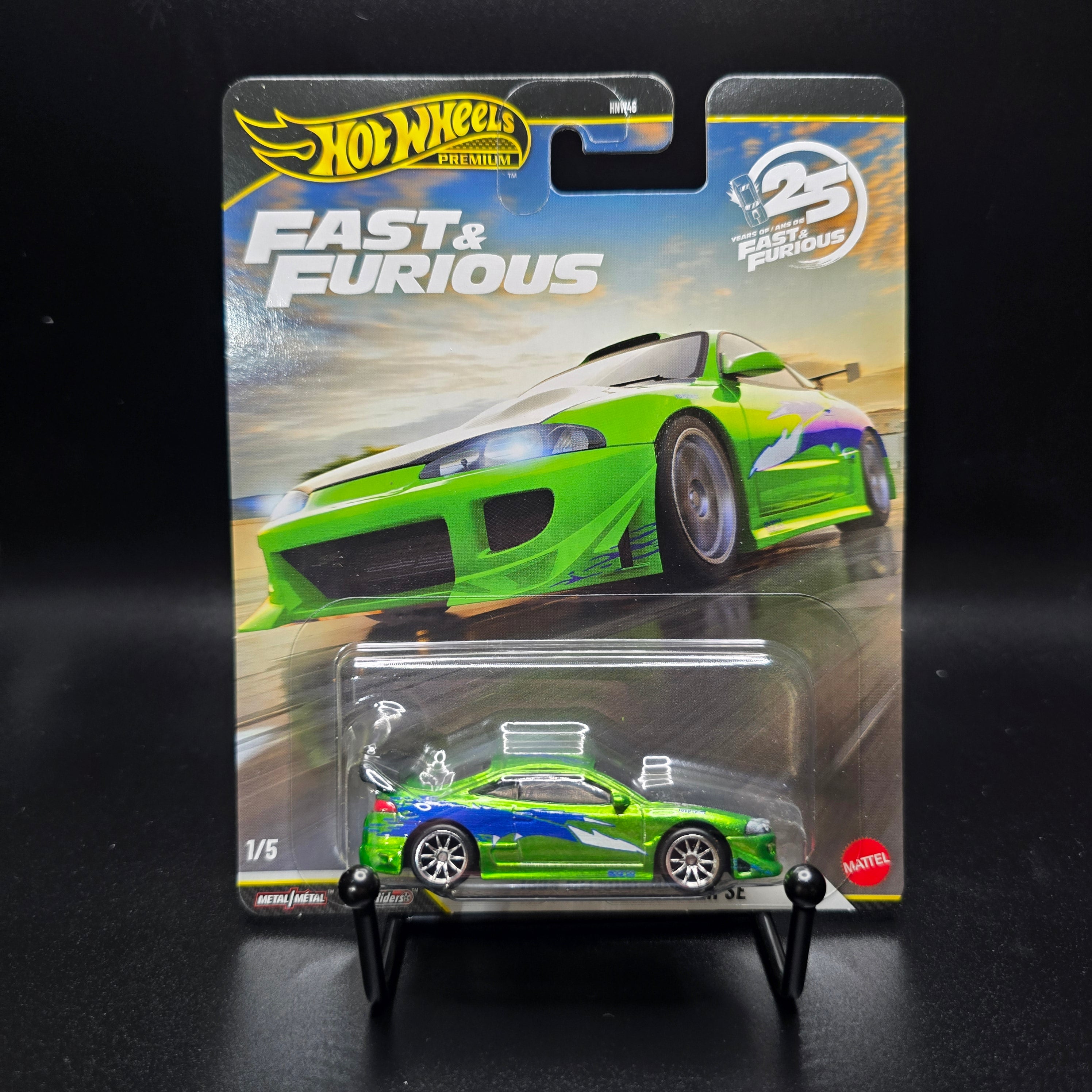 CHASE Hot Wheels 25 Years of Fast and Furious 1995 Mitsubishi Eclipse Premium