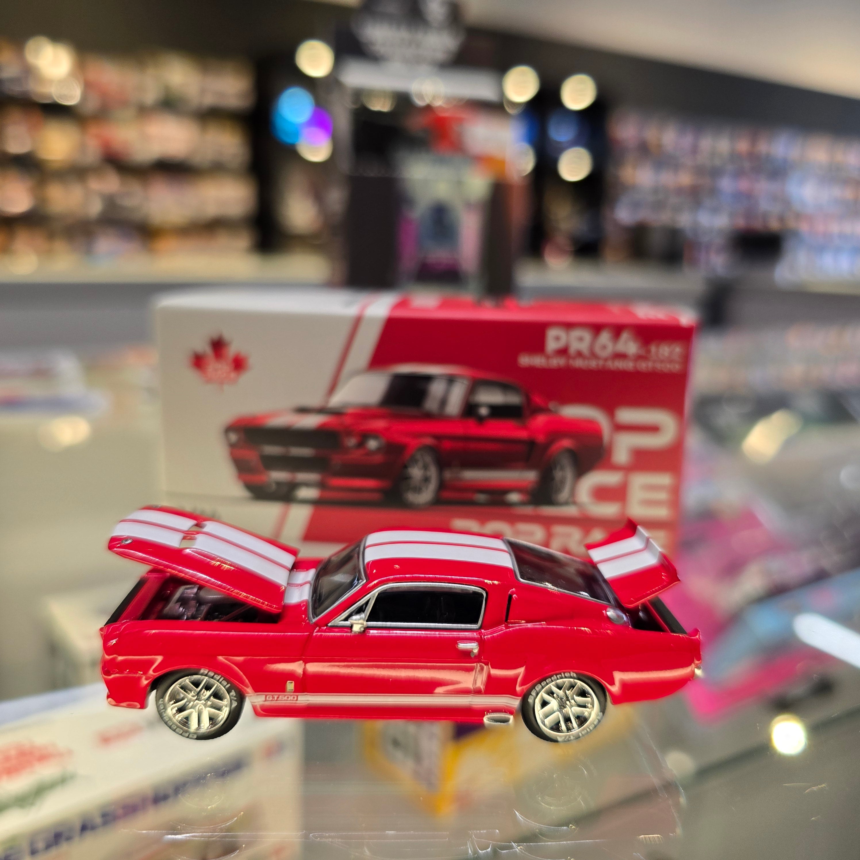 Pop Race PR64-182 Shelby Mustang GT500 Red