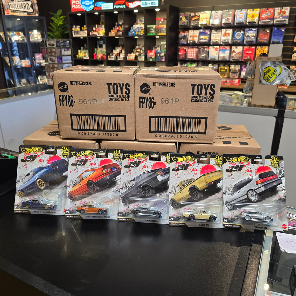 Hot Wheels Japan Historics set of 5 cars