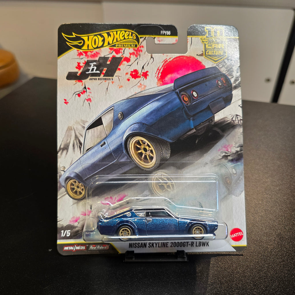 Hot Wheels Japan Historics set of 5 cars
