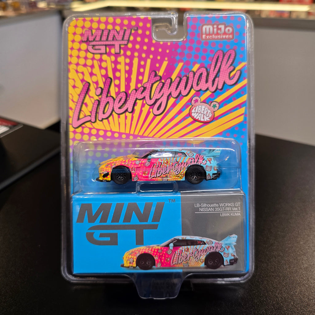 Mini GT 1:64 LB-Silhouette Works GT Nissan 35GT-RR Ver.1 LBWK KUMA – Mijo Exclusives