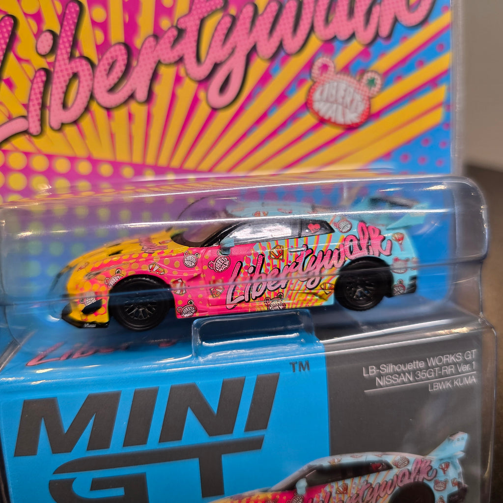 Mini GT 1:64 LB-Silhouette Works GT Nissan 35GT-RR Ver.1 LBWK KUMA – Mijo Exclusives