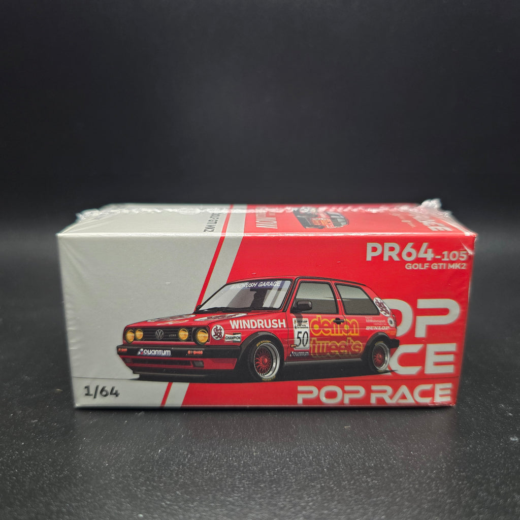 Pop Race Volkswagen Golf GTI MKII Team Demon Tweeks BTCC 1988 PR640105