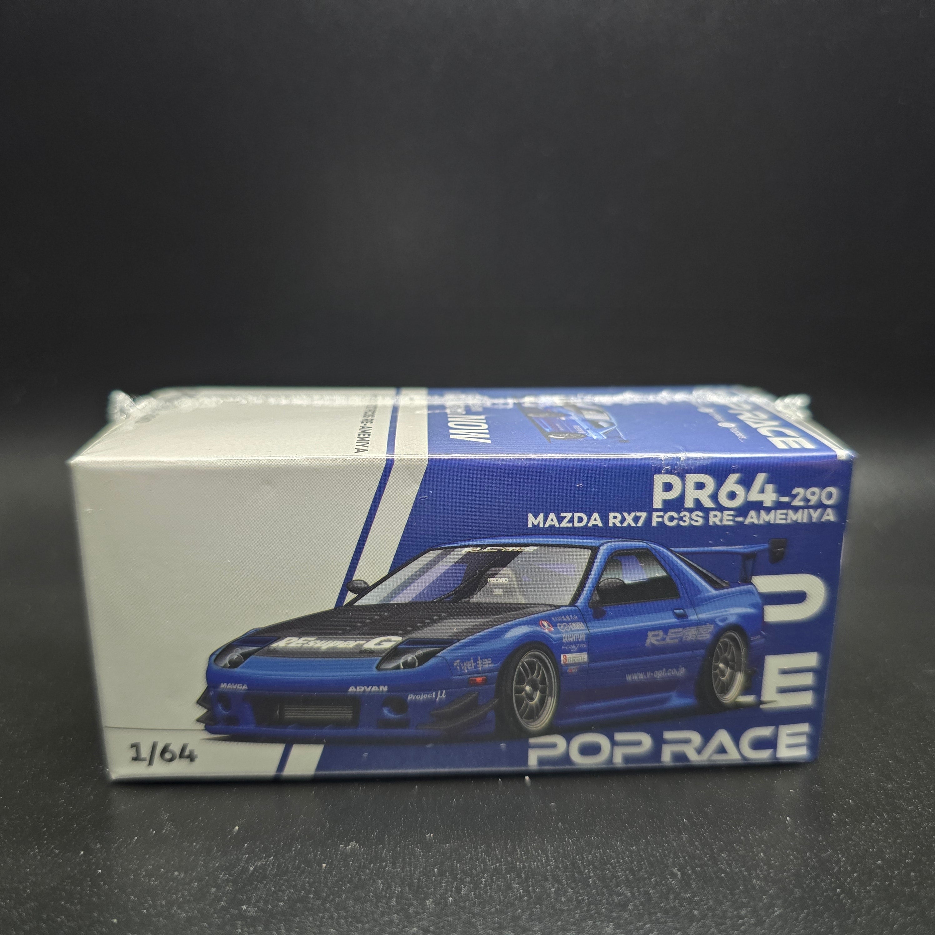 Pop Race RX7 (FC3S) Re-Amemiya Blue PR640290