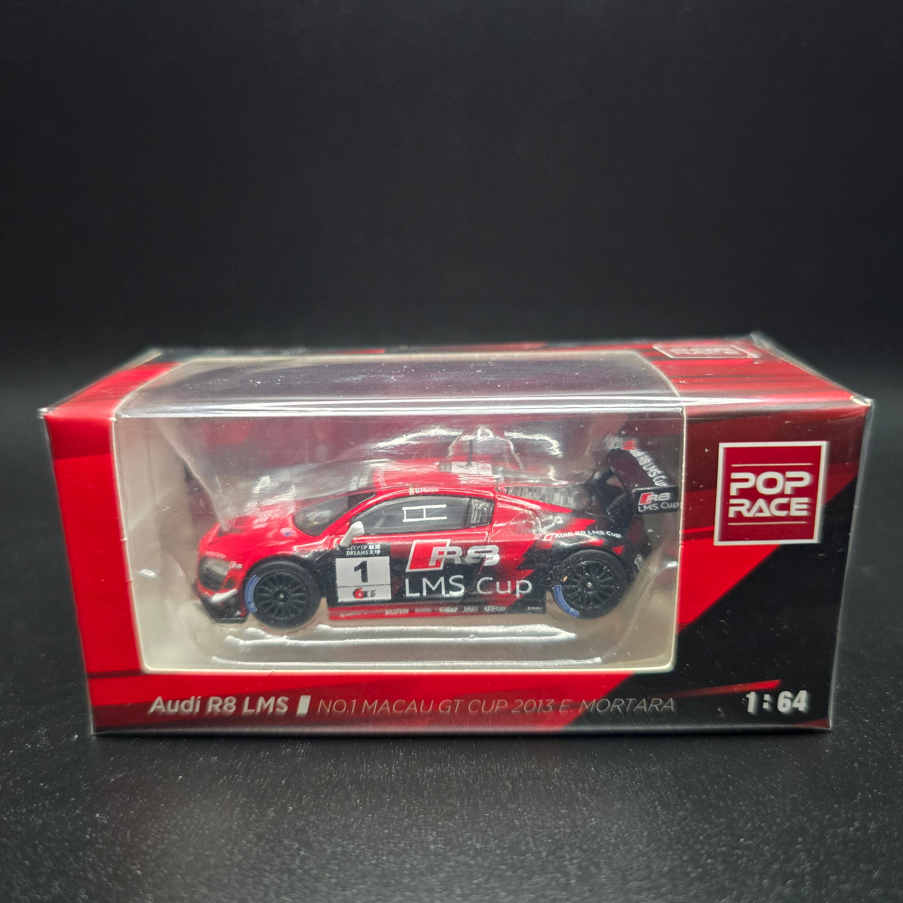 Pop Race AUDI R8 LMS ULTRA Macau GT Cup 2013 #1 PR64-R8UL-13MGC01