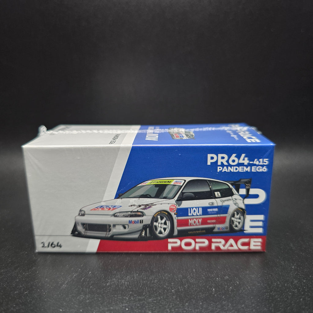 Pop Race 1/64 Pandem EG6 LOS ANGELES Edition PR640415 Event Model