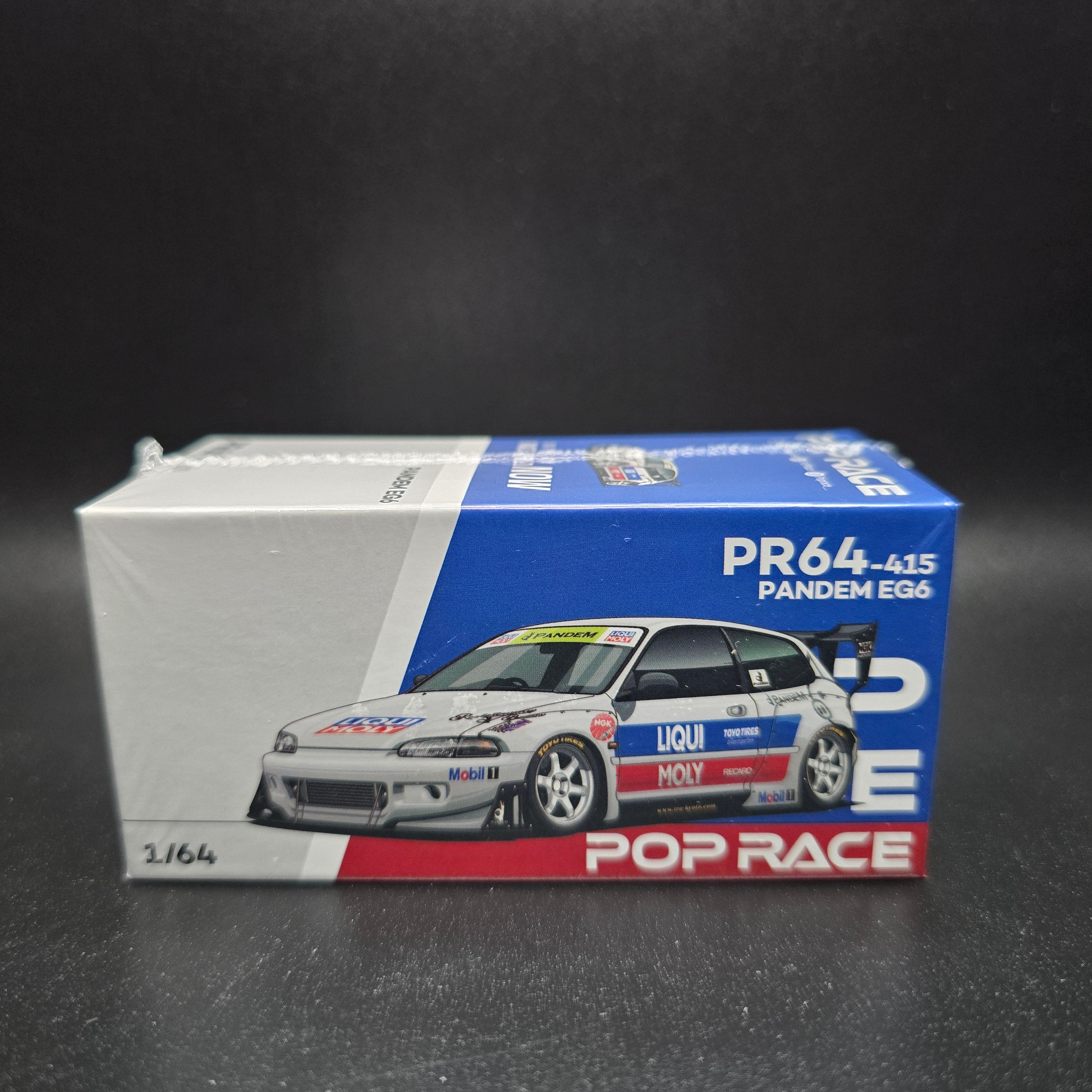 Pop Race 1/64 Pandem EG6 LOS ANGELES Edition PR640415 Event Model
