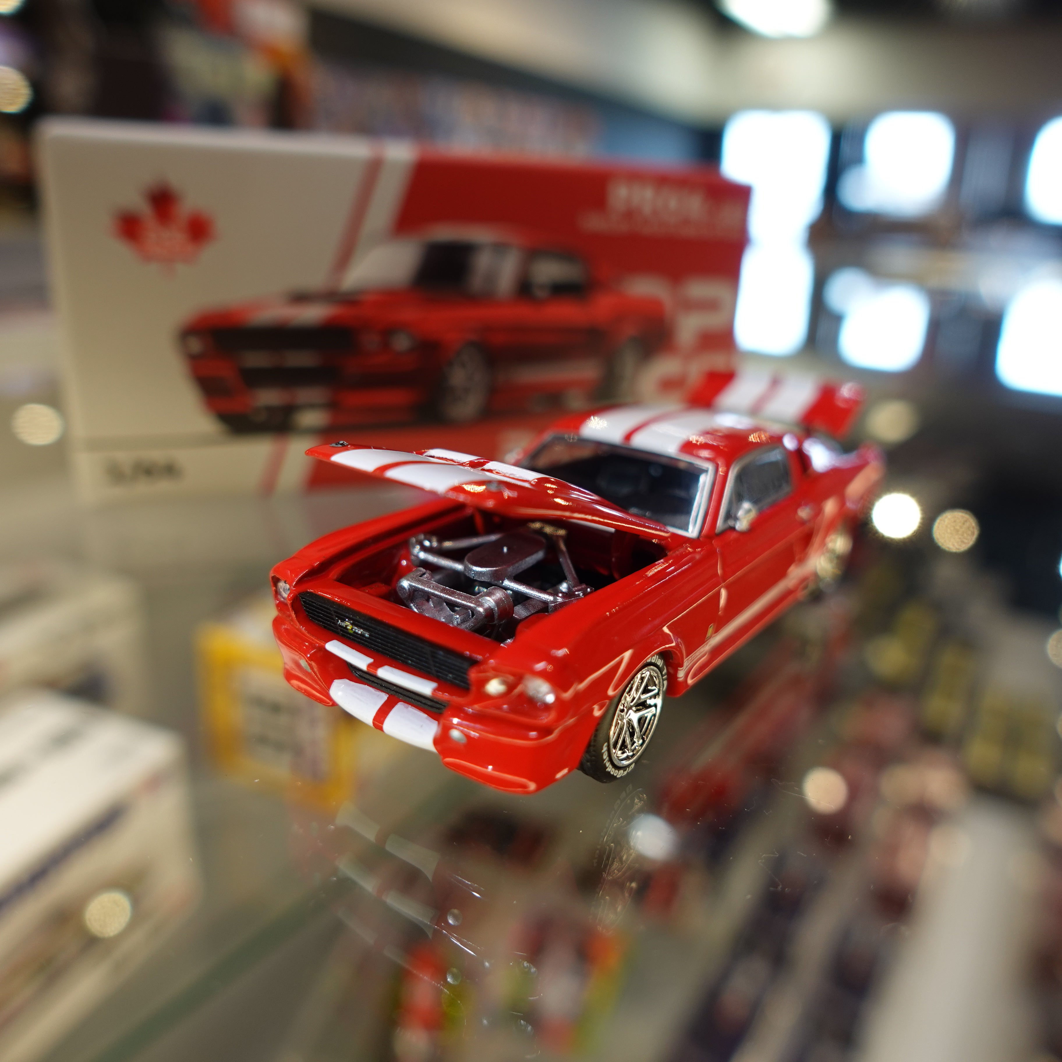 Pop Race PR64-182 Shelby Mustang GT500 Red