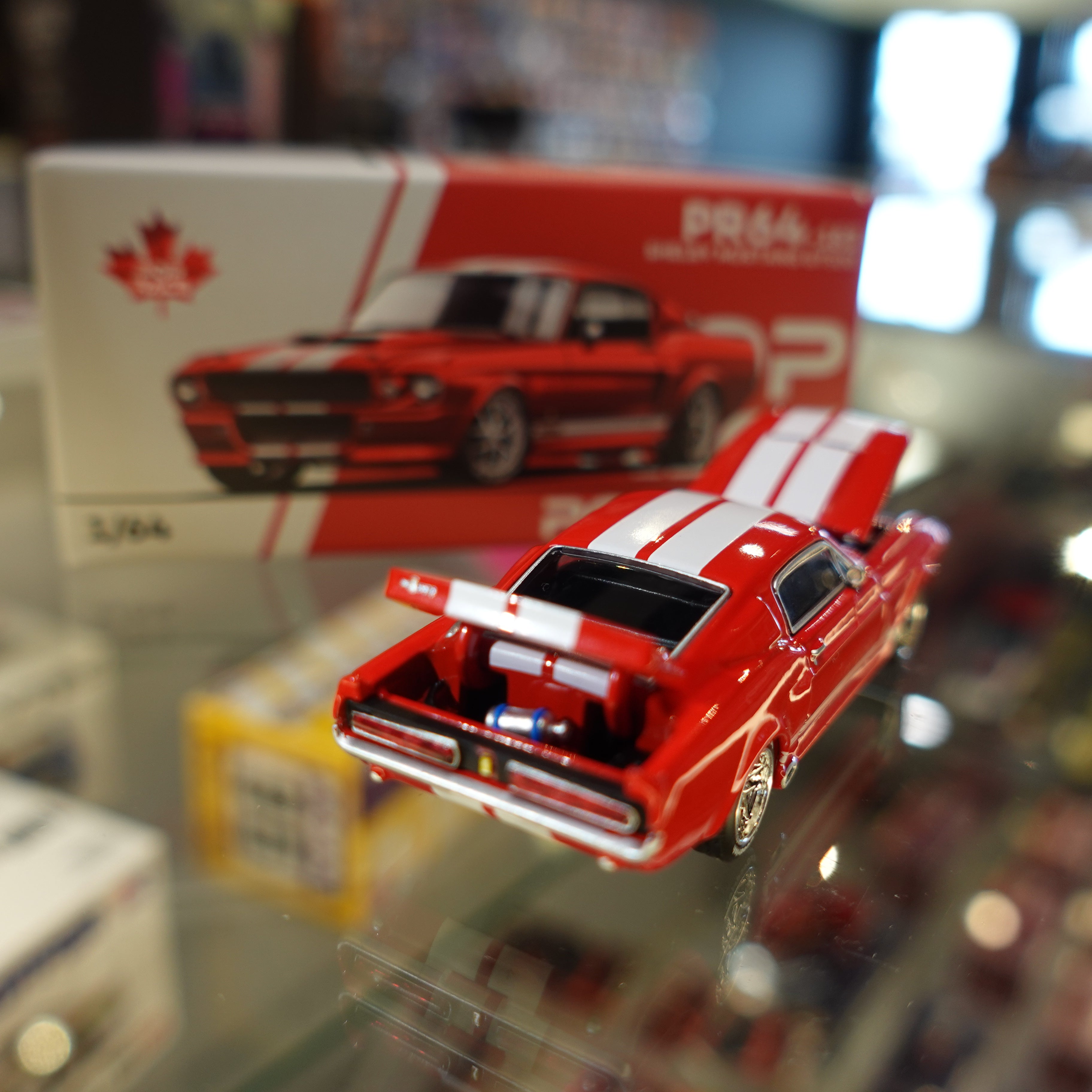 Pop Race PR64-182 Shelby Mustang GT500 Red