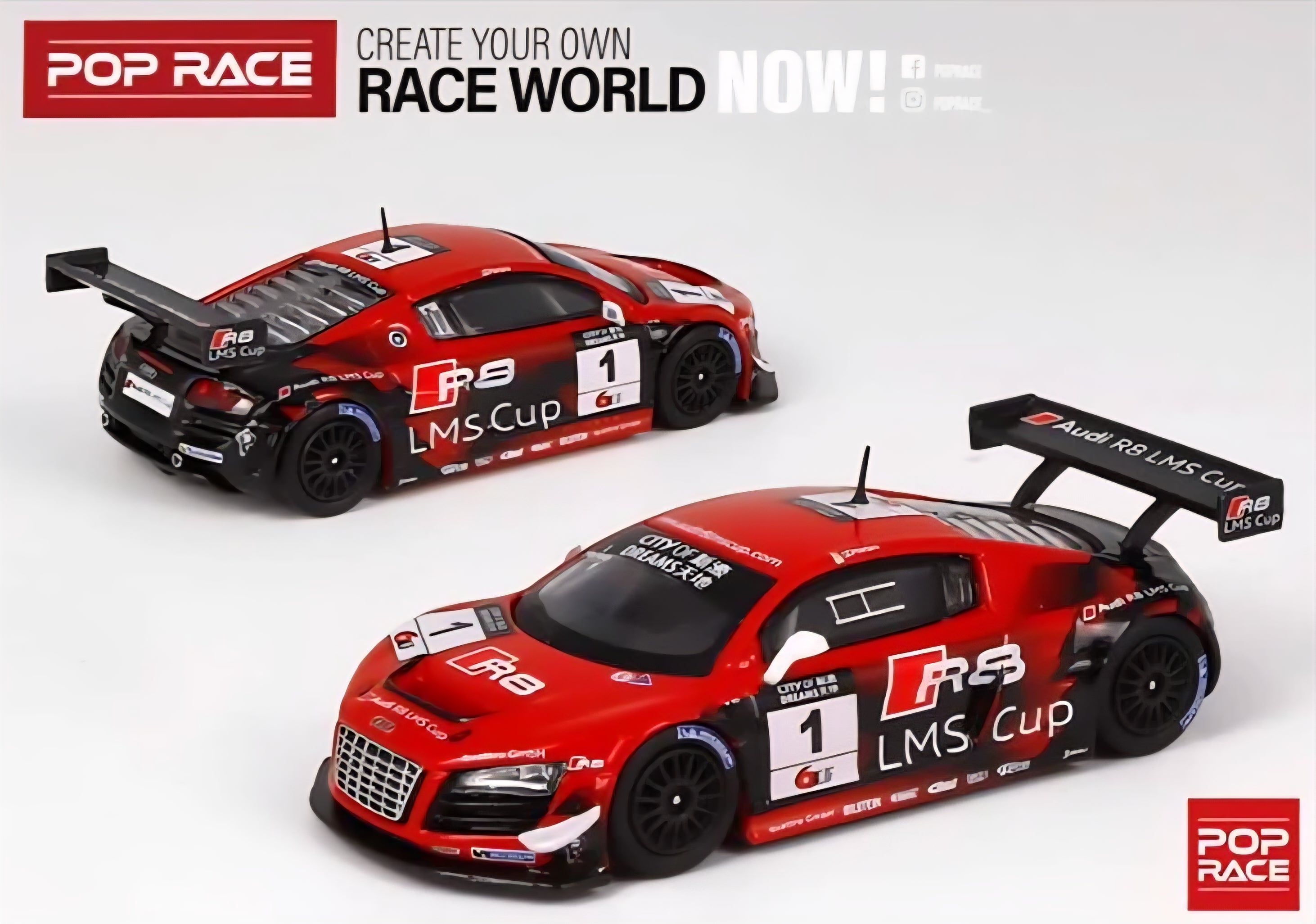 Pop Race AUDI R8 LMS ULTRA Macau GT Cup 2013 #1 PR64-R8UL-13MGC01