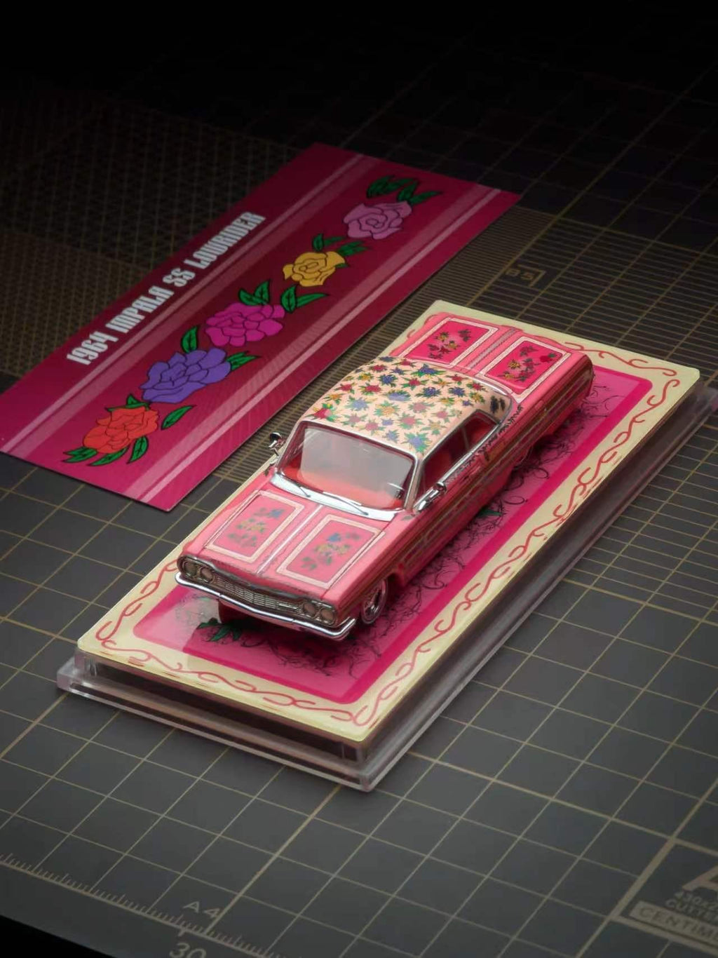 97M 1:64 1964 Impala Lowrider Gypsy Rose