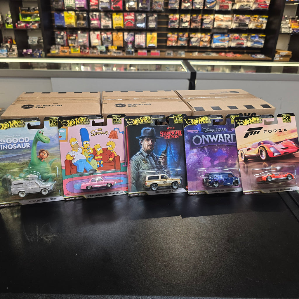 Hot Wheels 1:64 Pop Culture S 2026 Assortment Set of 5