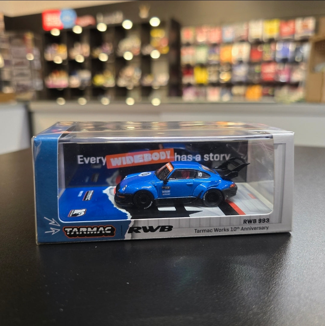 Tarmac Works 1:64 RWB 993 Tarmac Works 10th Anniversary Limited Edition