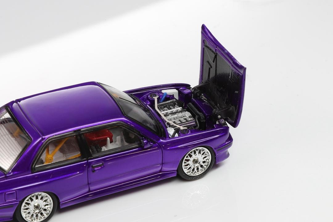 Mortal 1/64 BMW M3 Group A Metallic Transparent Purple