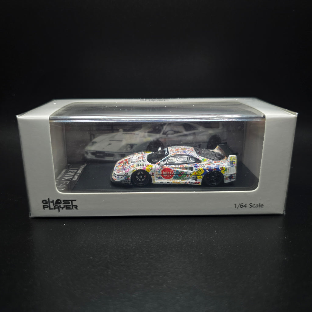 Ghost Player 1/64 LBWK F40 Diecast Grafitti Version