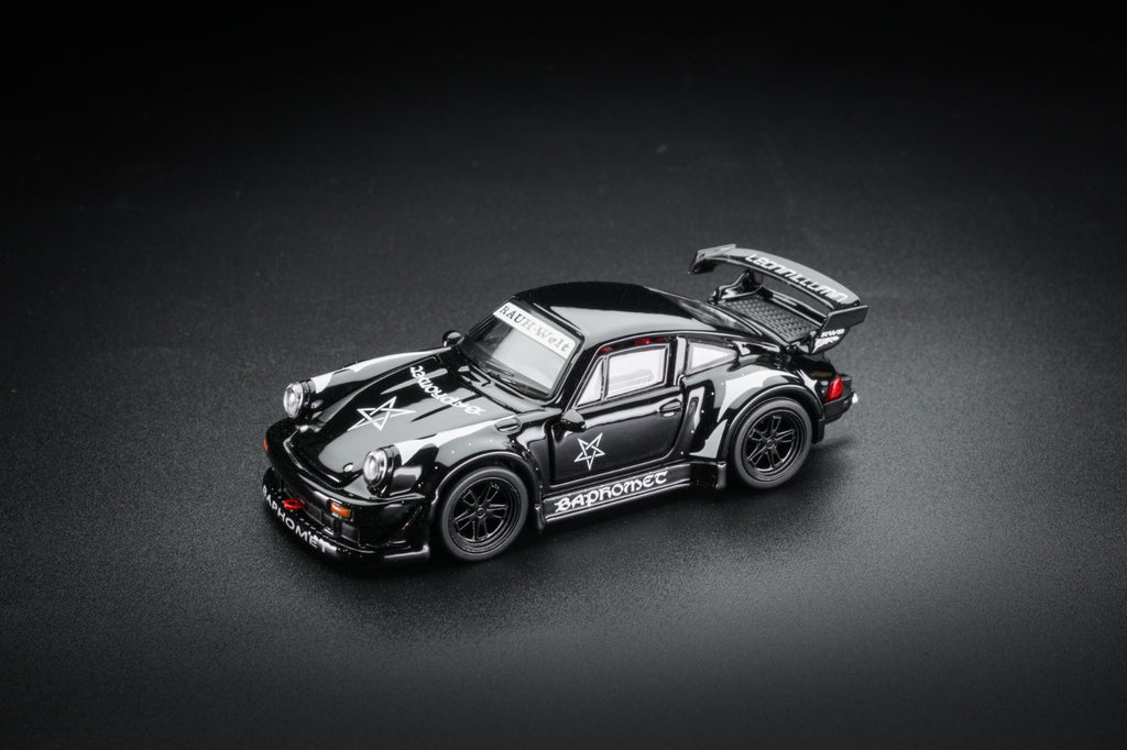 FG 1/64 Porsche RWB 930 Alloy Model Black Devil