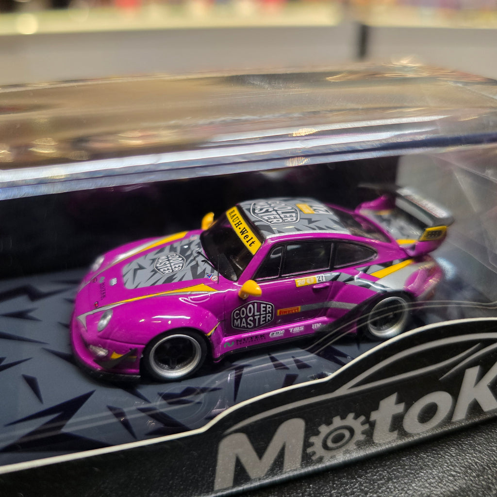 Motokit 1/64 diecast model car, RWB modified, limited edition of 499 each Cooler Master