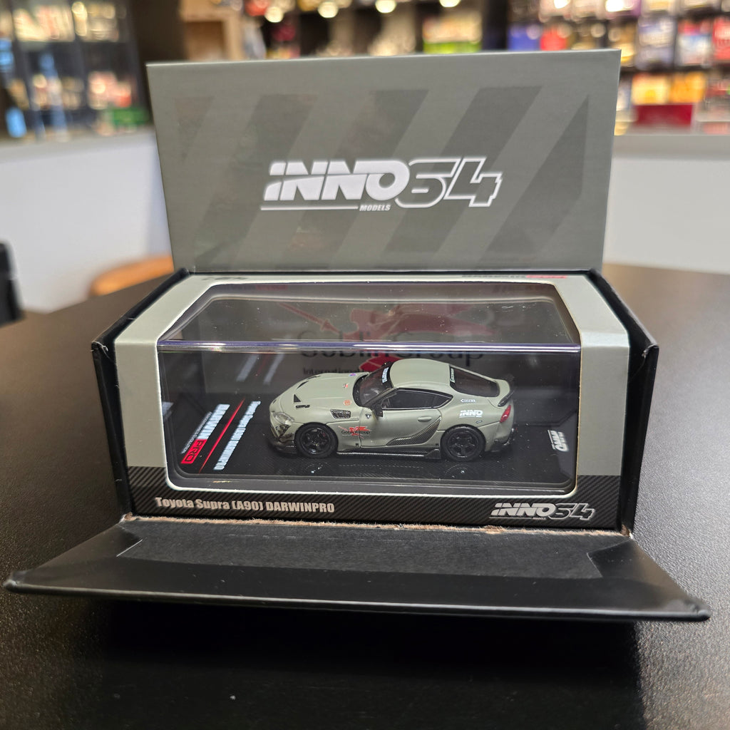 INNO64 1/64 TOYOTA SUPRA A90 DARWIN PRO Matt Green IN64-A90DP-MATGR