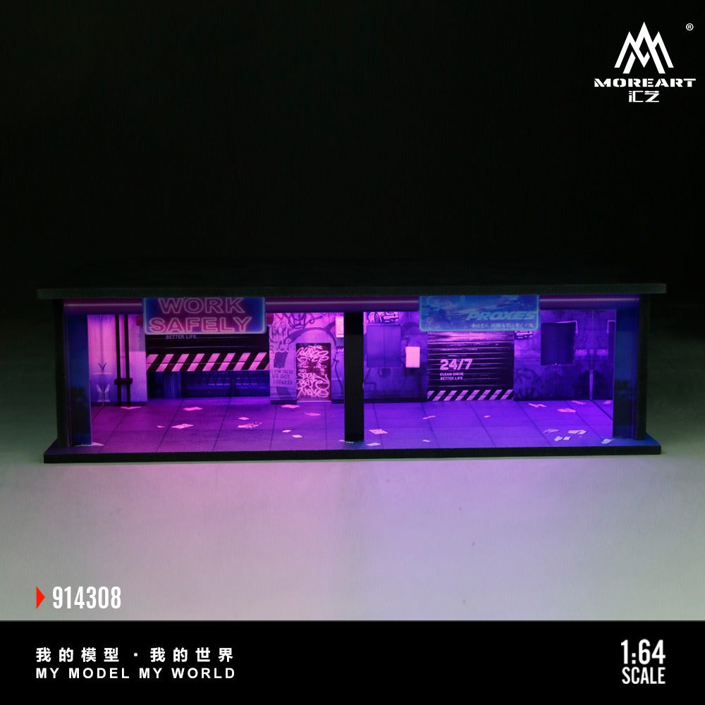 MoreArt 1:64 Cyberpunk Series 06 Scene Diorama