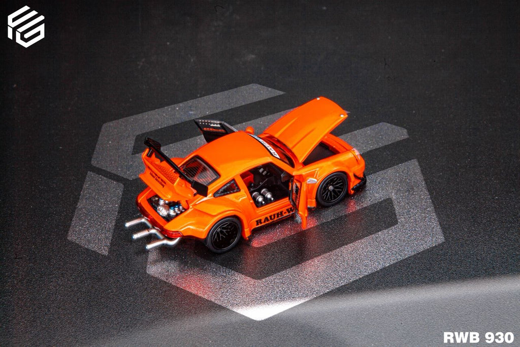 FG - TPC Custom Edition RWB 930, Full Opening Parts Metallic Orange