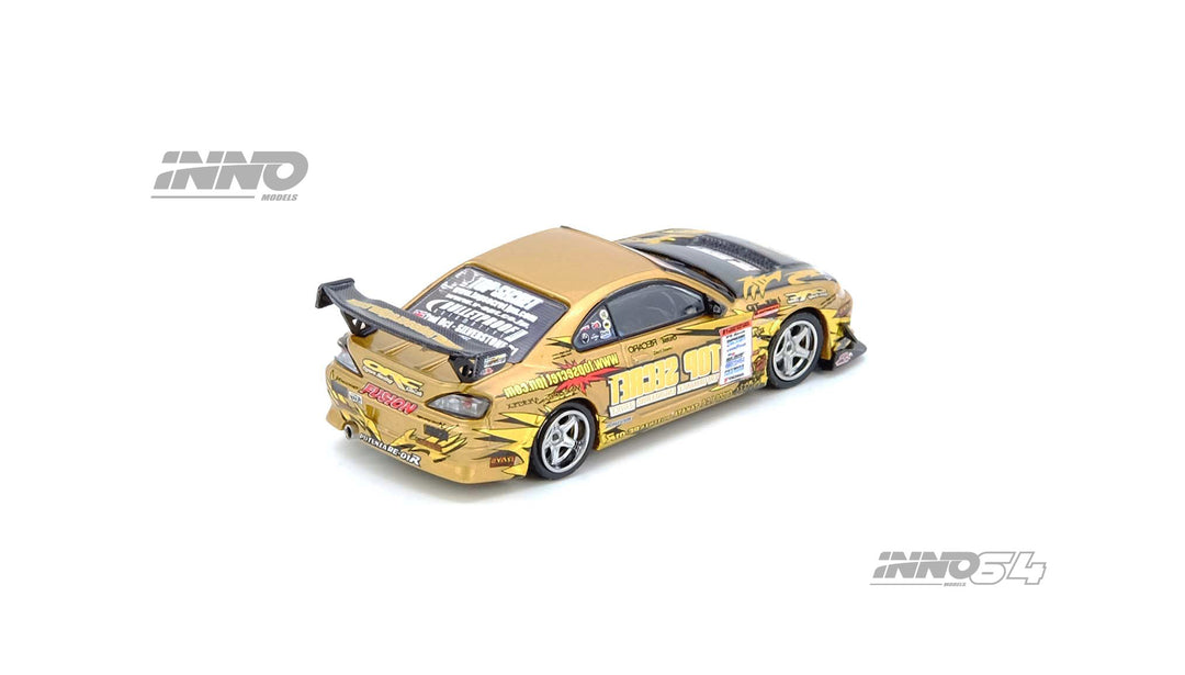 INNO64 1/64 TOP SECRET Silvia (S15) Gold D1 Grand Prix Series Champion 2004 IN64-S15TS-D104
