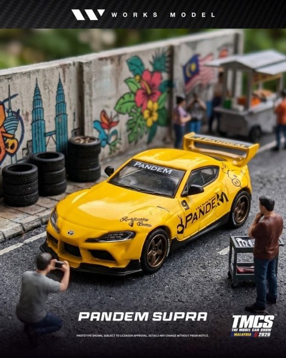 WORKS 1/64 PANDEM Supra TMCS Malaysia 2026 Special Edition W640014