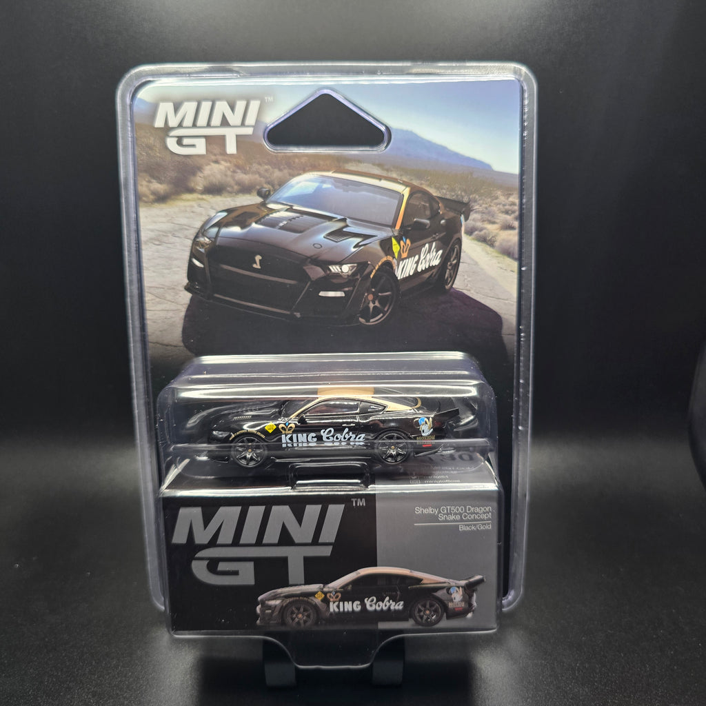 Mini GT 1:64 Shelby GT500 Dragon Snake Concept – Black/Gold- Limited Edition 1130