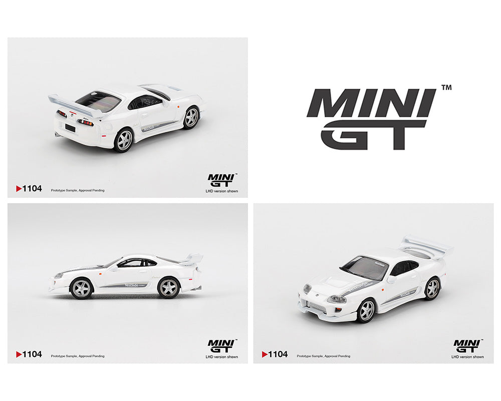Mini GT 1:64 Toyota Supra VeilSide Combat V-I – White #1104