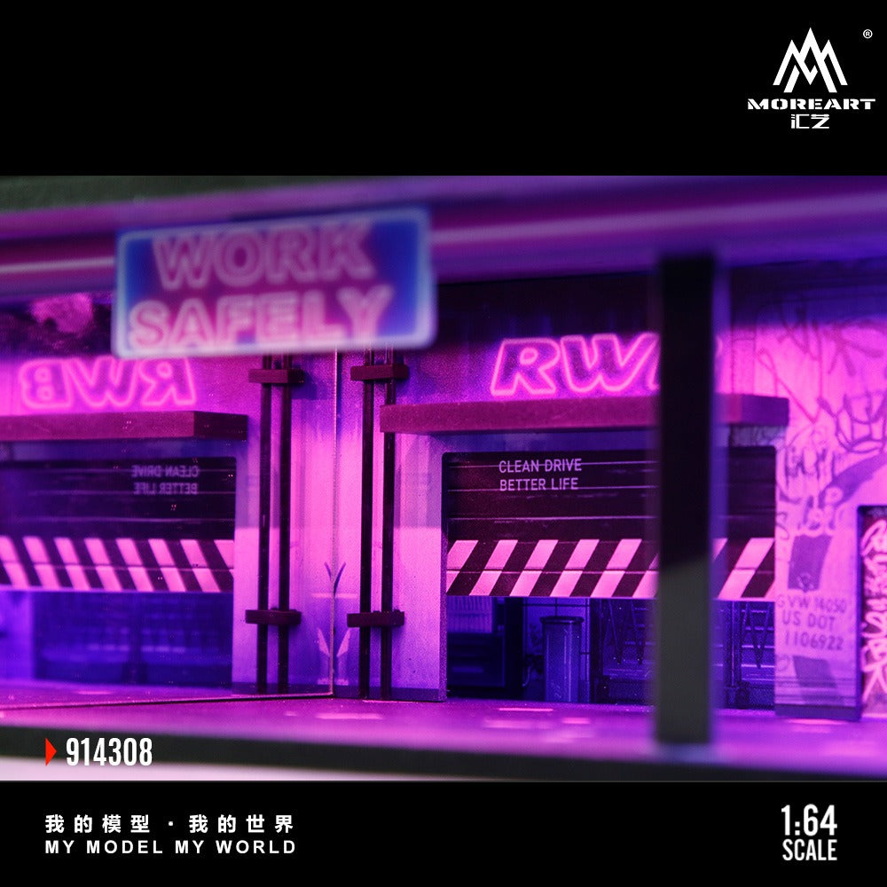 MoreArt 1:64 Cyberpunk Series 06 Scene Diorama