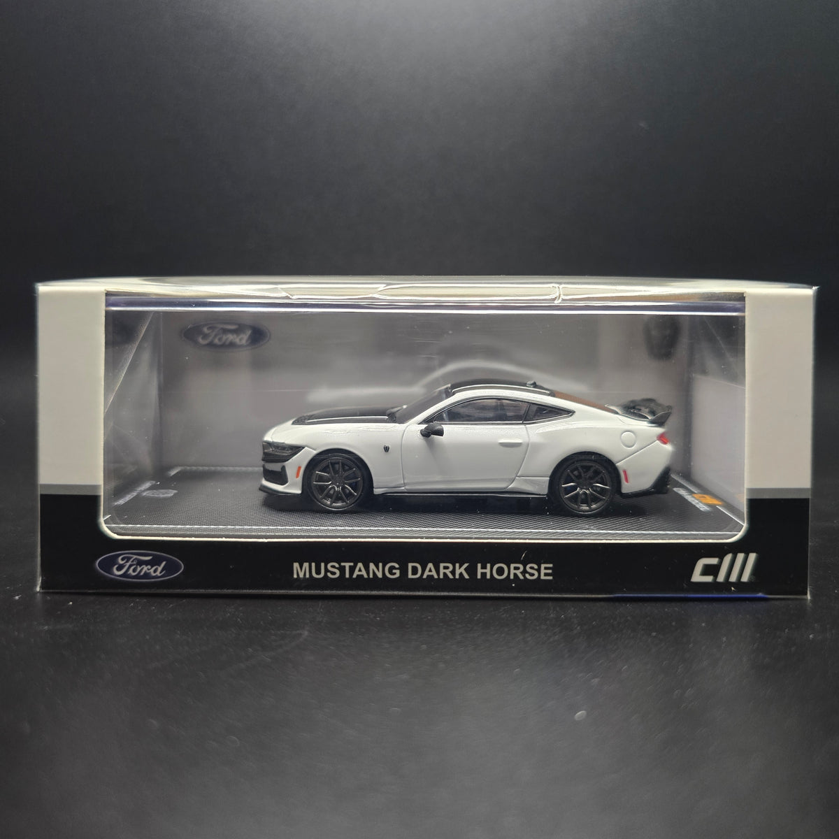 CM MODEL 1/64 Ford Mustang DarkHorse Oxford White CM64-Darkhorse-02