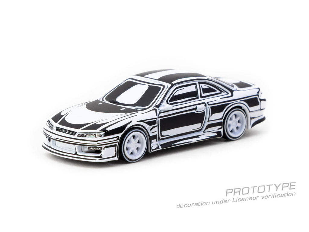 TARMAC WORKS GLOBAL64 1/64 VERTEX Silvia (S 14) - Designed by JOSHUA VIDES T64G-018-JV