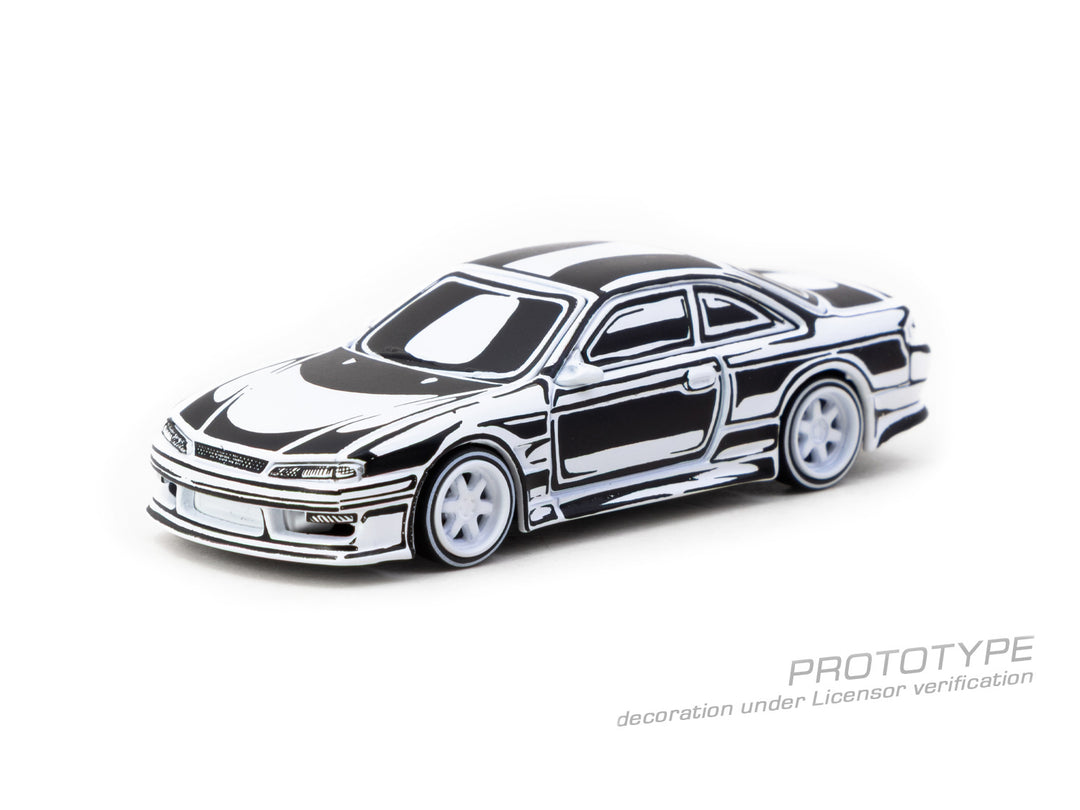 TARMAC WORKS GLOBAL64 1/64 VERTEX Silvia (S 14) - Designed by JOSHUA VIDES T64G-018-JV