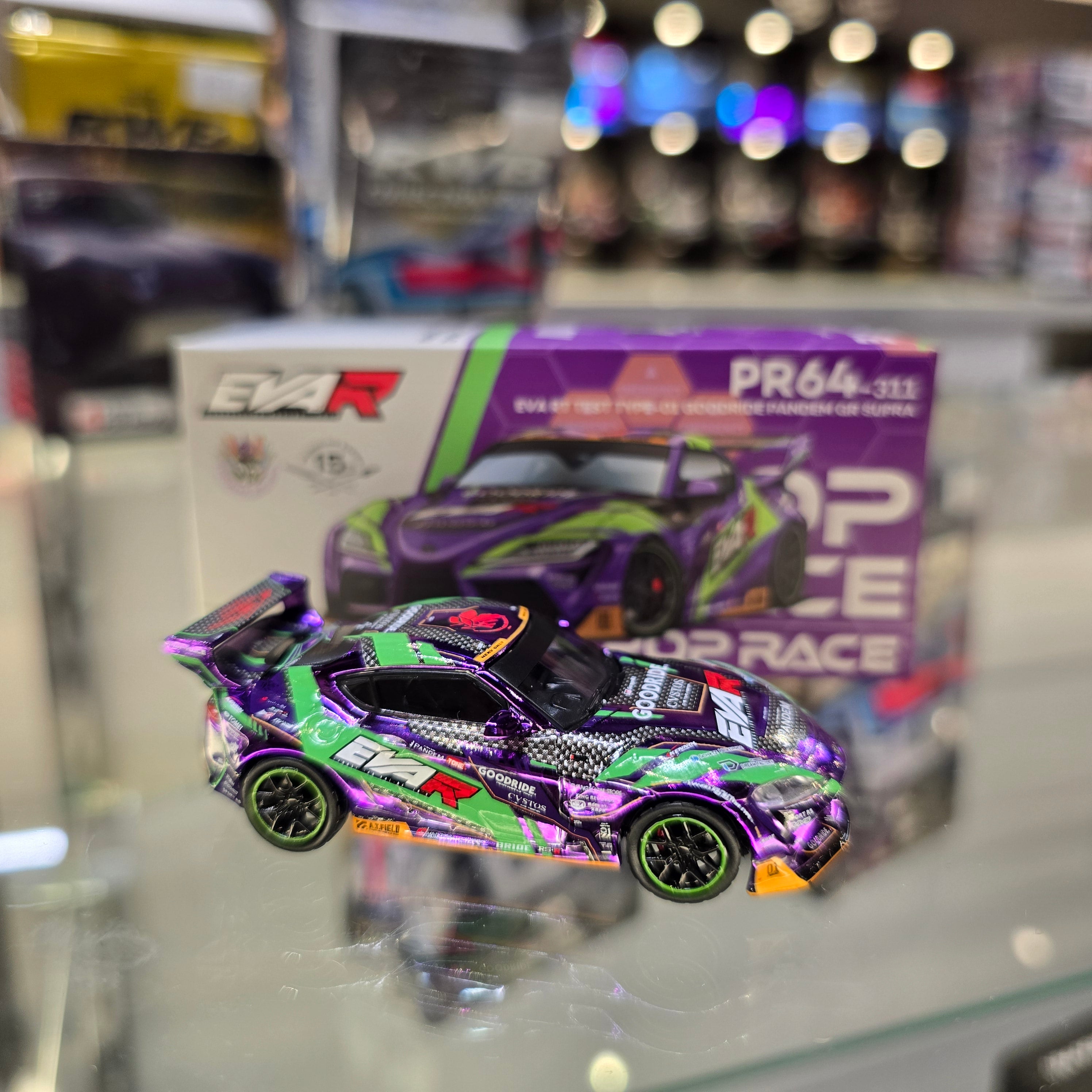 POP RACE 1/64 EVA RT TEST TYPE-01 GOODRIDE PANDEM GR SUPRA PR640311
