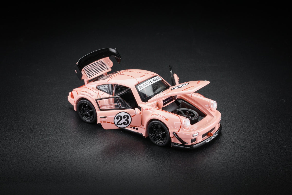 FG 1:64 Porsche RWB 930 Alloy Model Pink Pig