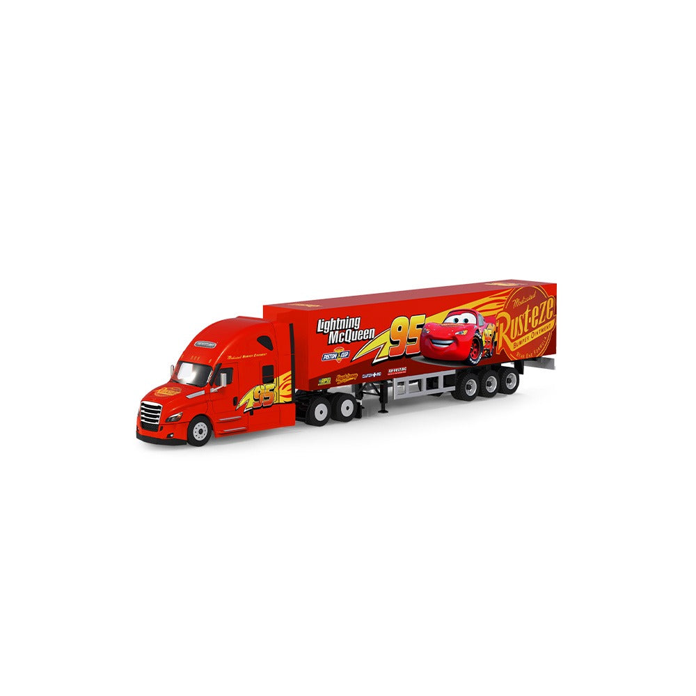 Coolcar 1:64 Freightliner Lightning Mcqueen Livery Semi Truck