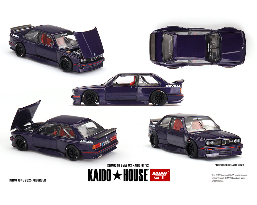 Kaido House 1:64 BMW M3 Kaido GT V2- Purple