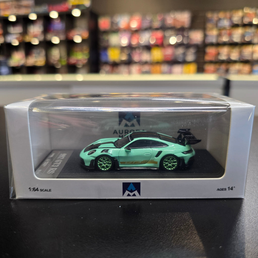 Aurora Model 1:64 992 GT3 RS Green