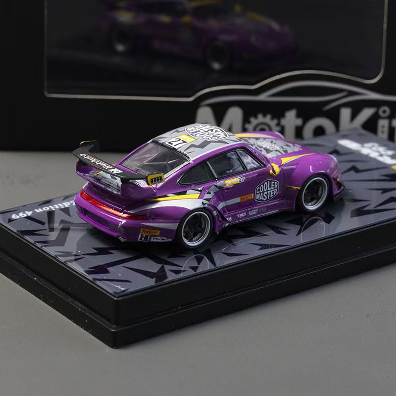 Motokit 1/64 diecast model car, RWB modified, limited edition of 499 each Cooler Master