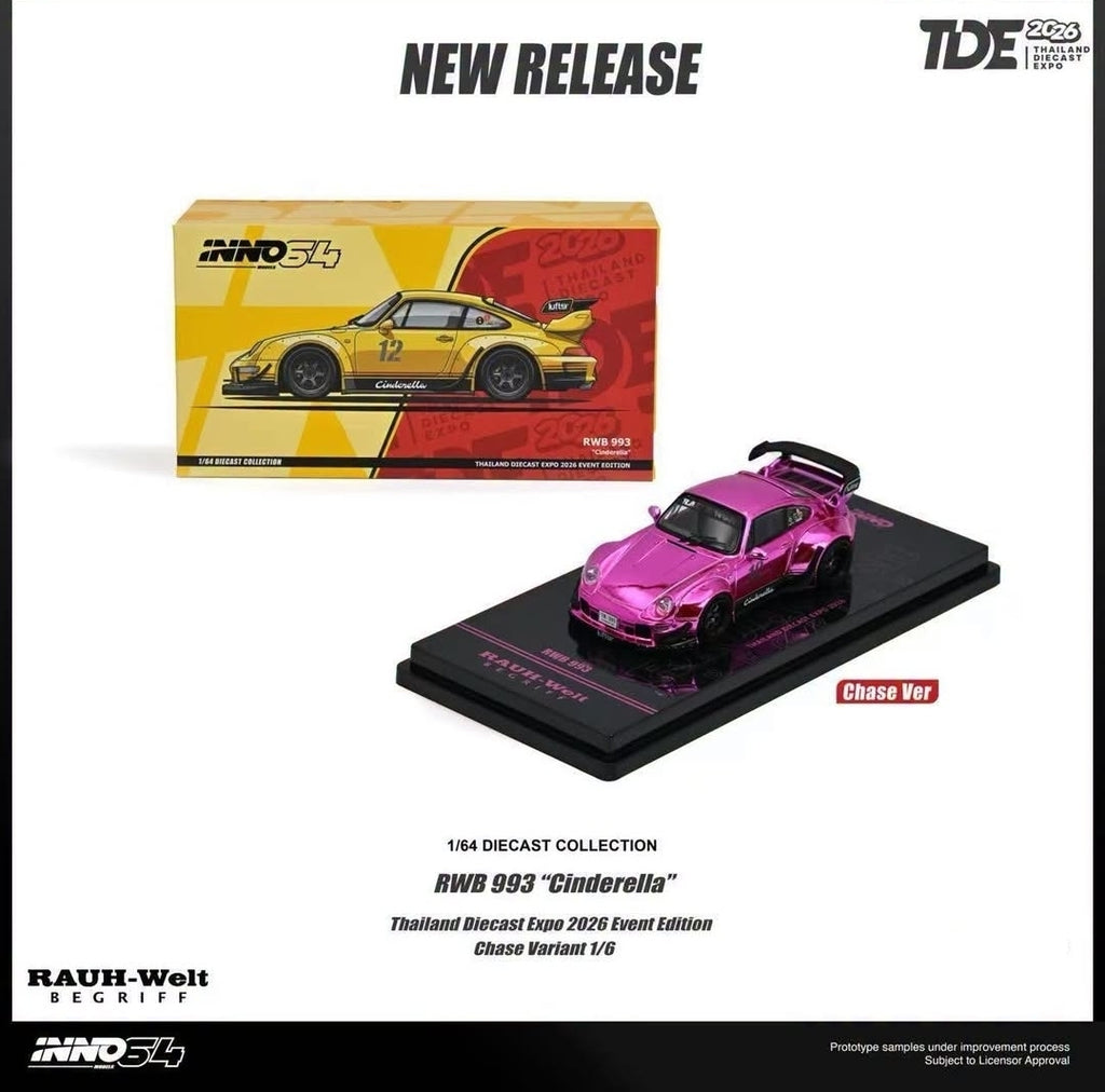 Inno64 Thailand Diecast Expo 2026 RWB 993 Cinderella