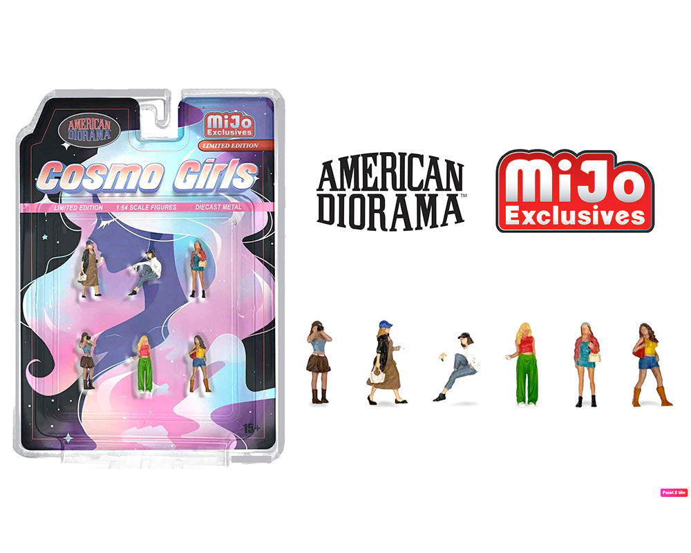 American Diorama 1:64 Figures Cosmo Girls – MiJo Exclusives