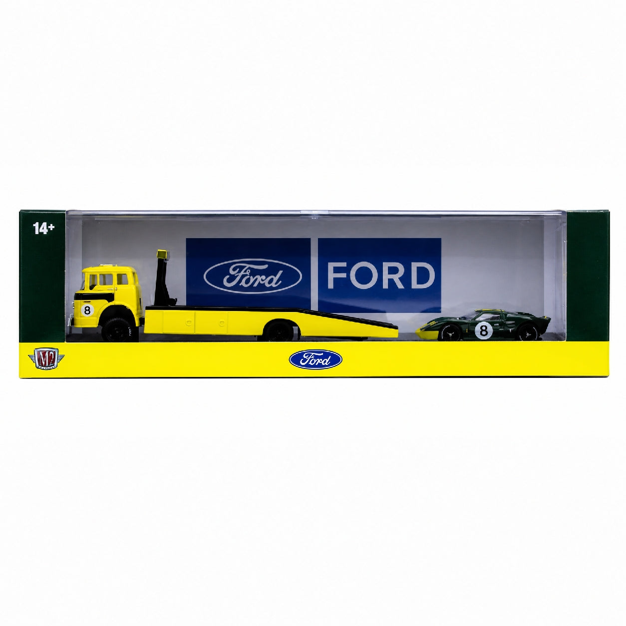 M2 Machines 1:64 Auto-Haulers Release 100 Assortment 1970 Ford C-600 Truck & 1966 Ford GT40 MK2