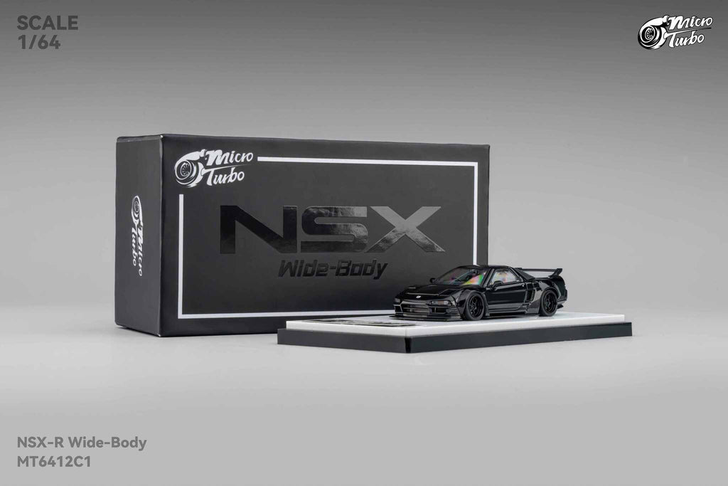 MicroTurbo - 1/64 Custom NSX Wide Body - Gloss Black