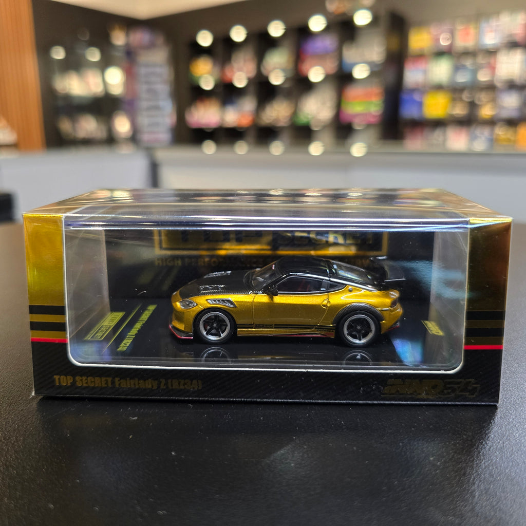 INNO64 1/64 TOP SECRET FAIRLADY Z (RZ34) Gold IN64-400ZTS-GOLD