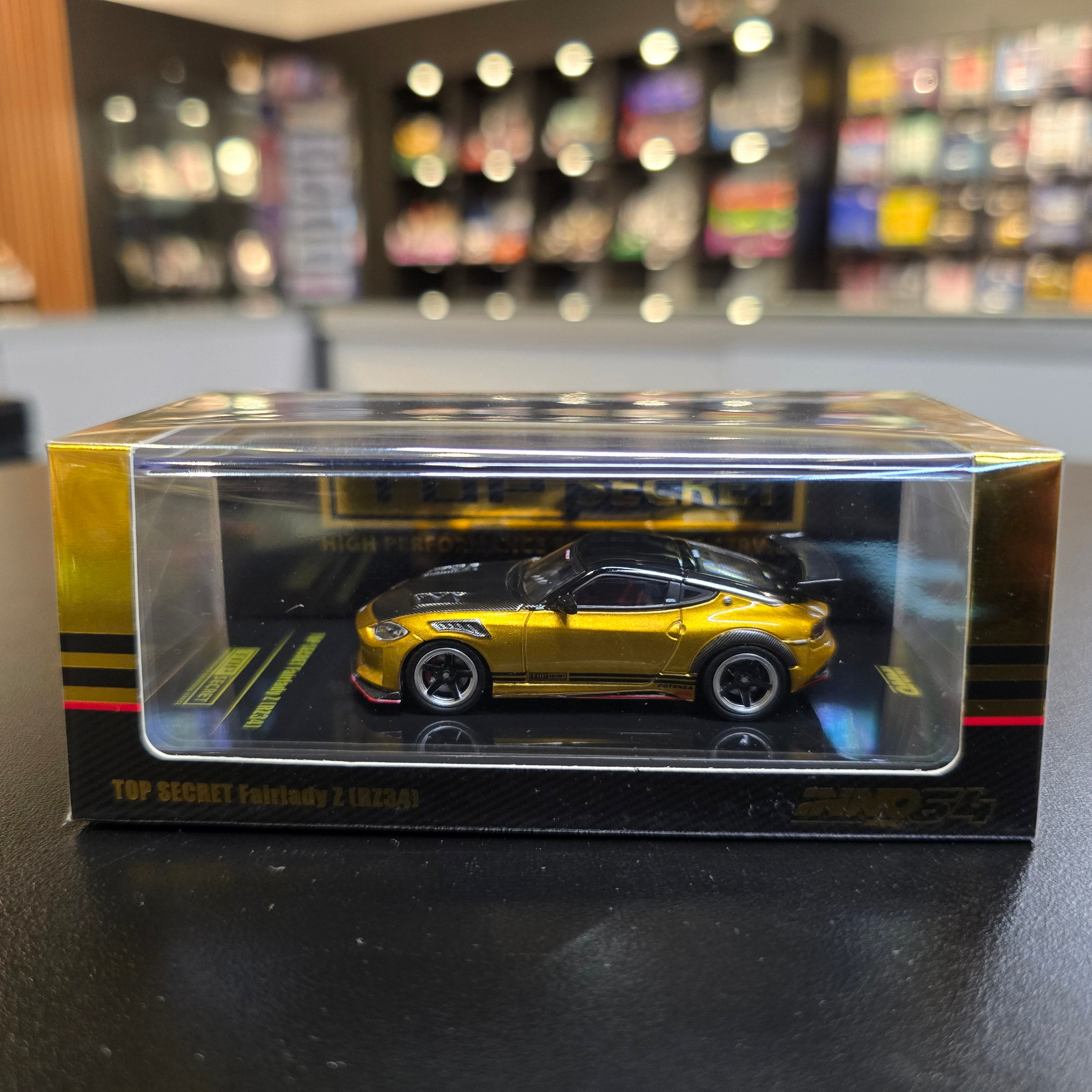 INNO64 1/64 TOP SECRET FAIRLADY Z (RZ34) Gold IN64-400ZTS-GOLD